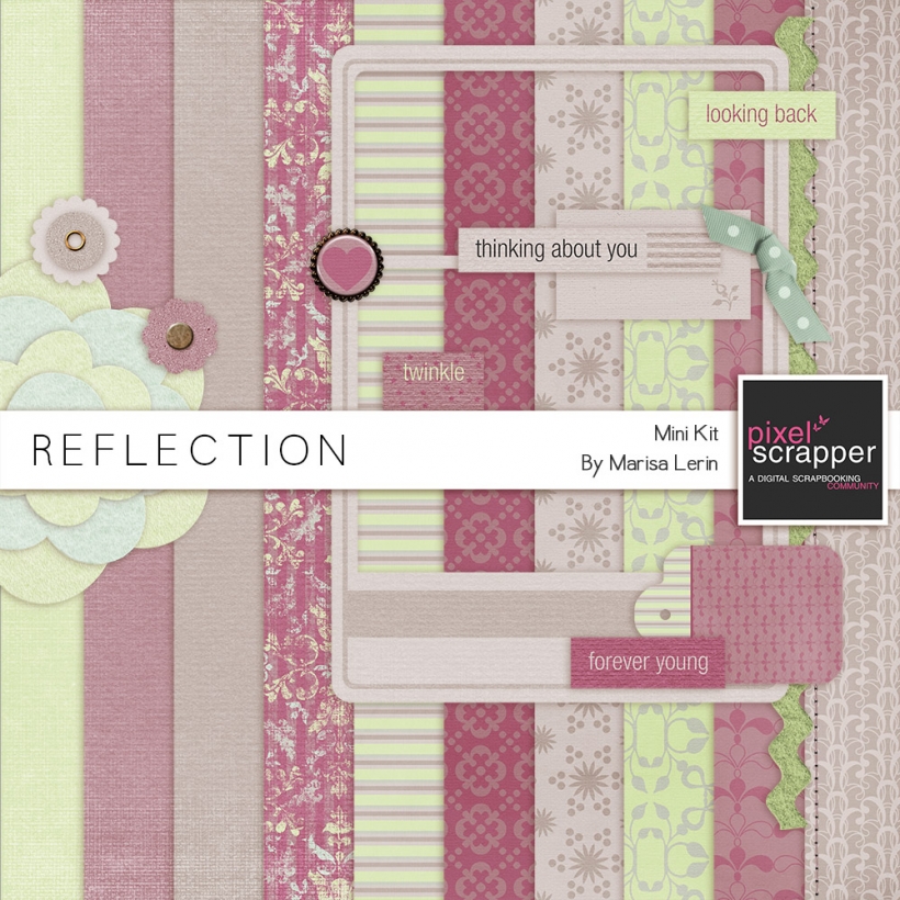 Reflection Mini Kit spring purple green